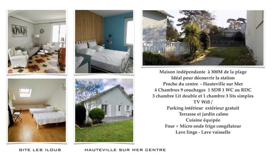 Villa Les Ilous Hauteville-sur-Mer Buitenkant foto